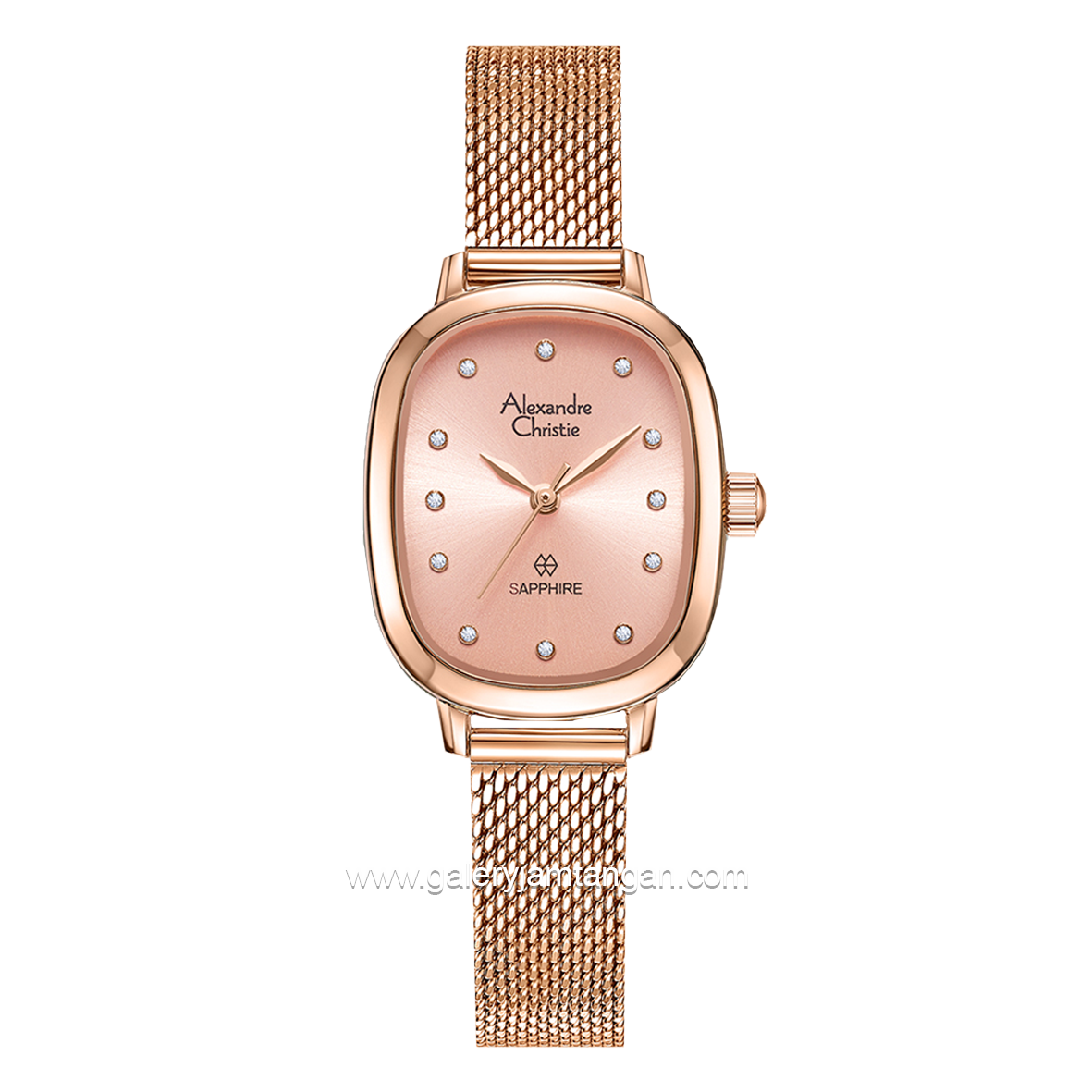 Alexandre Christie AC 2B40 LH Rosegold Shandrope Strap