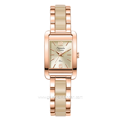 Alexandre Christie Passion AC 2B50 LH Rosegold Yellow Stainless Steel with Acetate