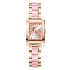 Alexandre Christie Passion AC 2B50 LH Rosegold Pink Stainless Steel with Acetate