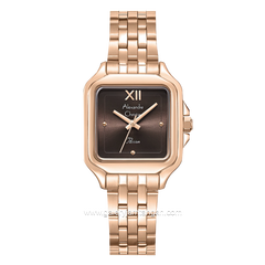 Alexandre Christie Passion AC 2B55 LH Rosegold Dial Brown Stainless Steel