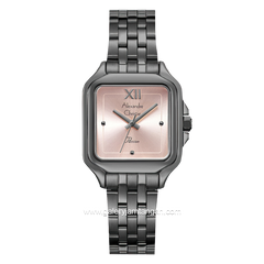 Alexandre Christie Passion AC 2B55 LH Gray Dial Pink Stainless Steel Strap