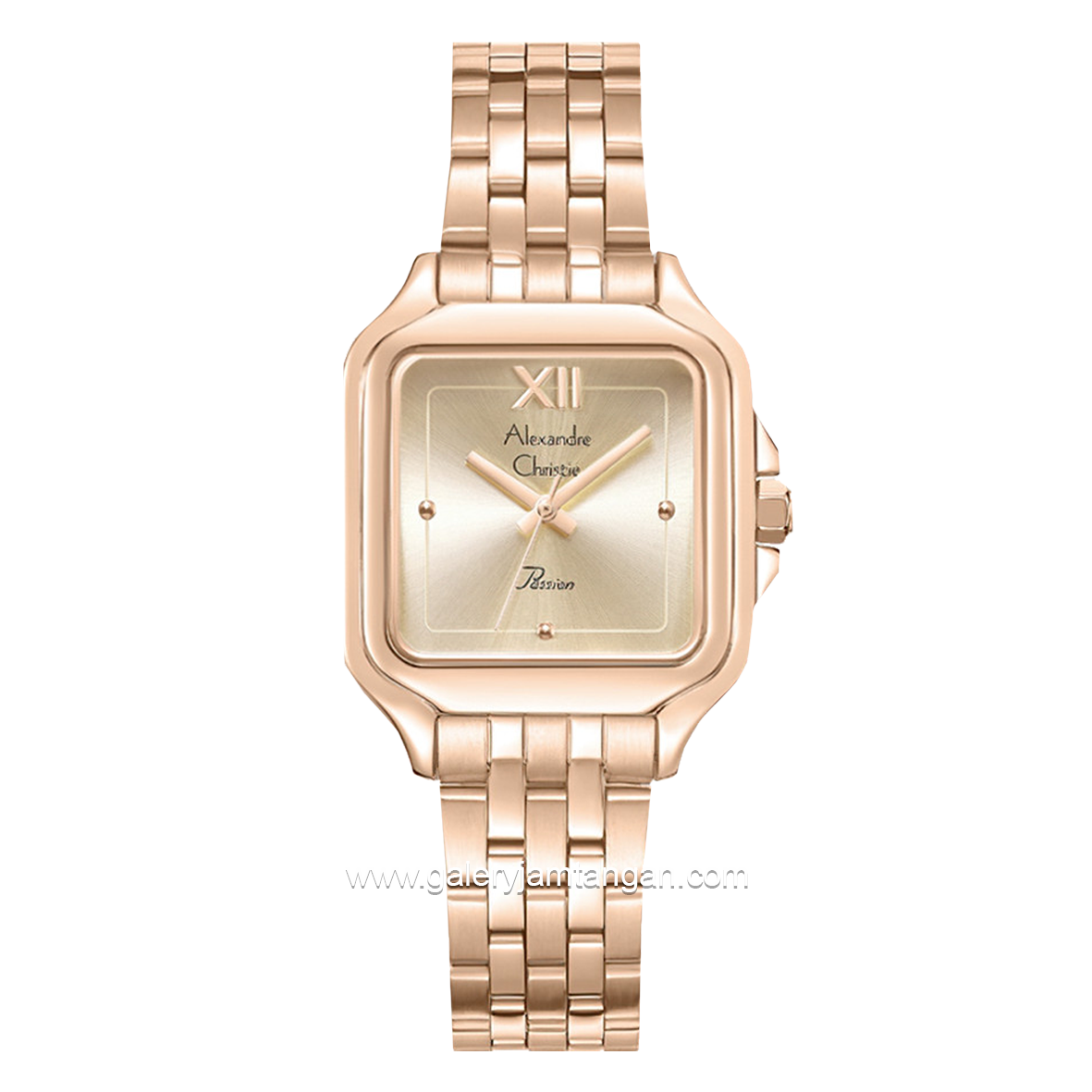 Alexandre Christie Passion AC 2B55 LH Full Rosegold Stainless Steel