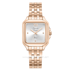 Alexandre Christie Passion AC 2B55 LH Rosegold Dial White Stainless Steel