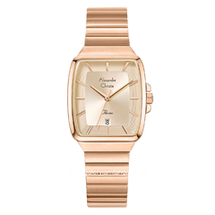 Alexandre Christie AC 2B56 LD Ladies Rosegold Stainless Steel Strap