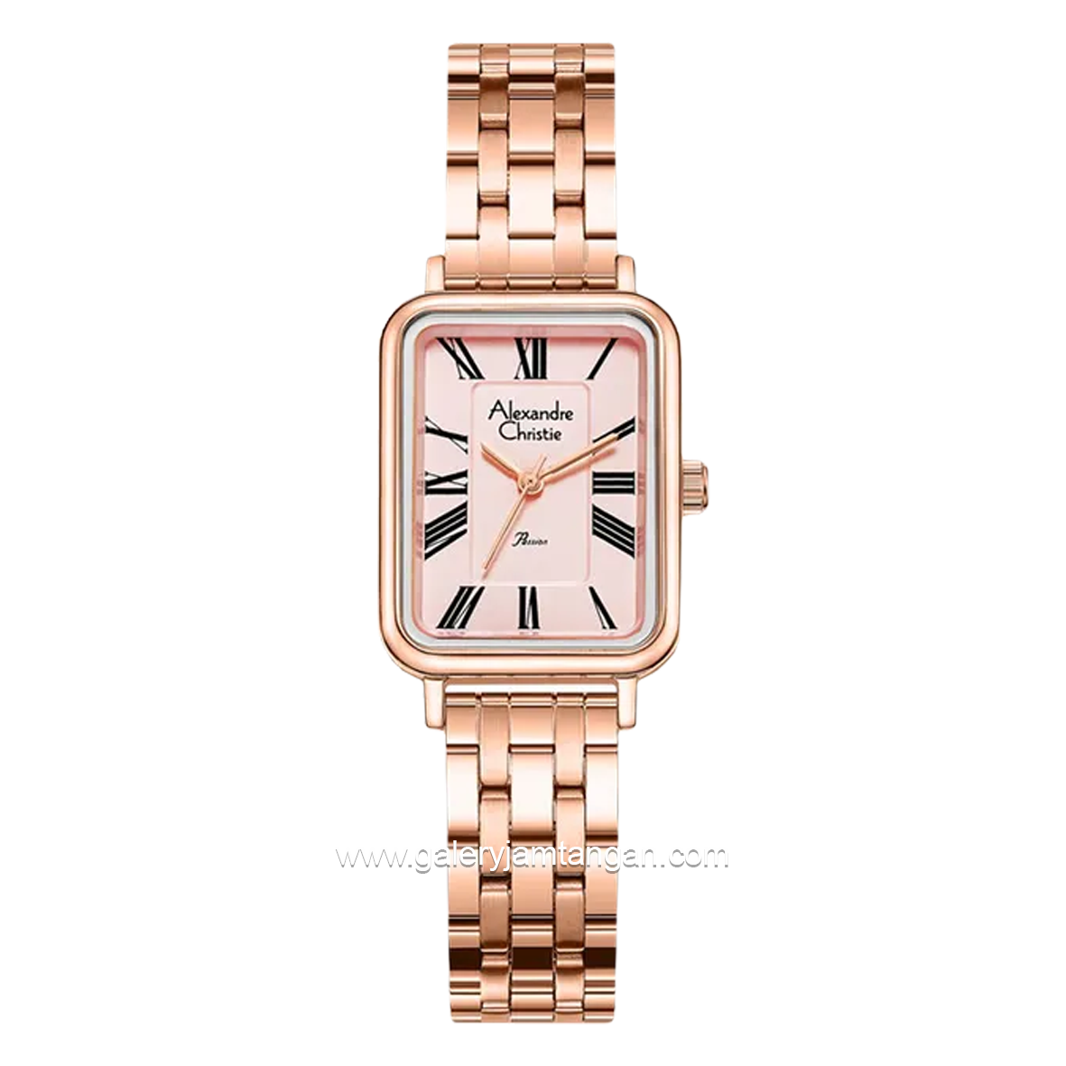 Alexandre Christie AC 2B60 LH Rosegold Dial Pink Stainless Steel