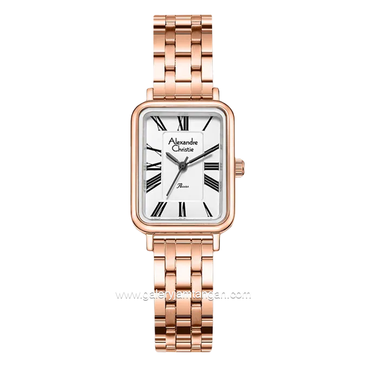 Alexandre Christie AC 2B60 LH Rosegold Dial White Stainless Steel