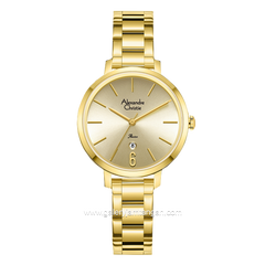 Alexandre Christie AC 2B61 LD Full Gold Stainless Steel