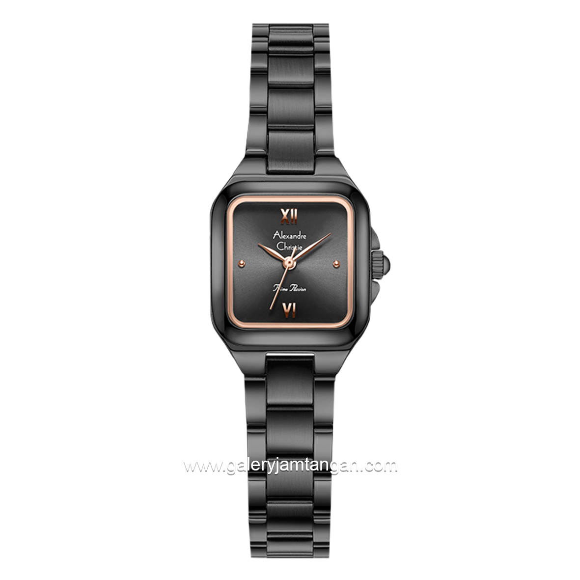 Alexandre Christie AC 2B65 LH Black Stainless Steel