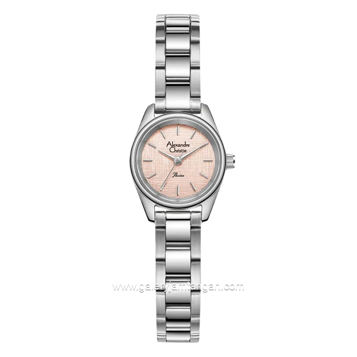 Alexandre Christie AC 2B68 LH Rosegold Dial Cream Stainless Steel