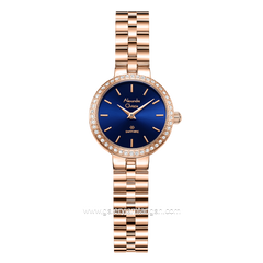 Alexandre Christie AC 2B70 LH Rosegold Dial Blue Stainless Steel