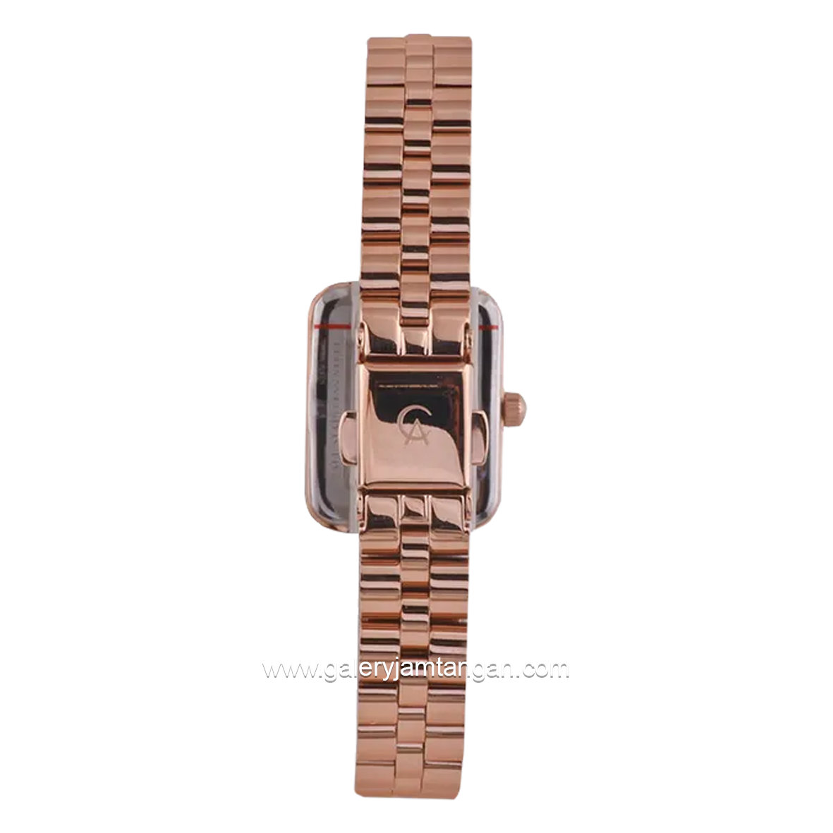 Alexandre Christie AC 2B71 LH Rosegold Dial Green Stainless Steel