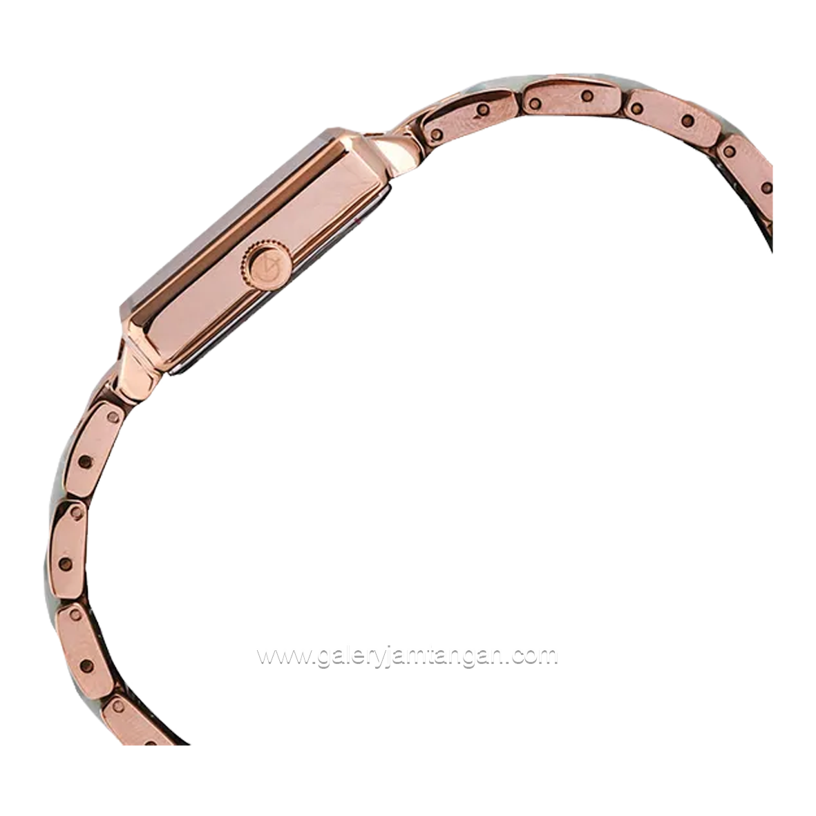 Alexandre Christie AC 2B80 LD Rosegold Green Stainless Steel