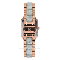 Alexandre Christie AC 2B80 LD Rosegold Green Stainless Steel