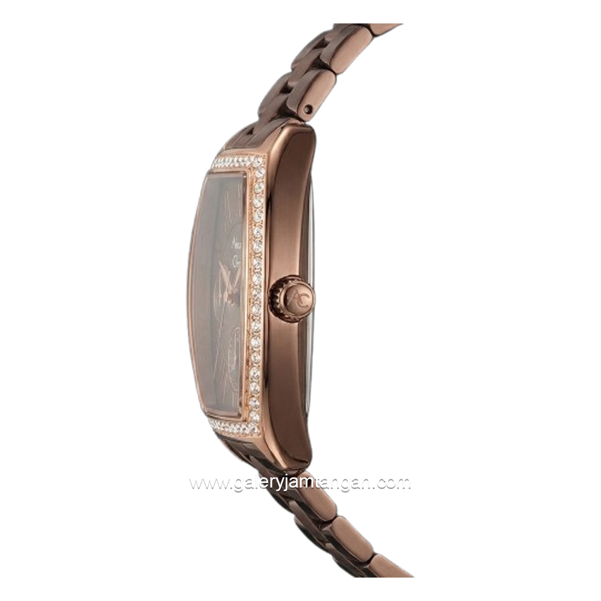 Alexandre Christie AC 2B86 BFBROBO Multifunction Brown Rosegold Stainless Steel