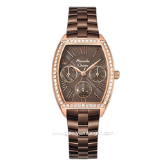 Alexandre Christie AC 2B86 BFBROBO Multifunction Brown Rosegold Stainless Steel