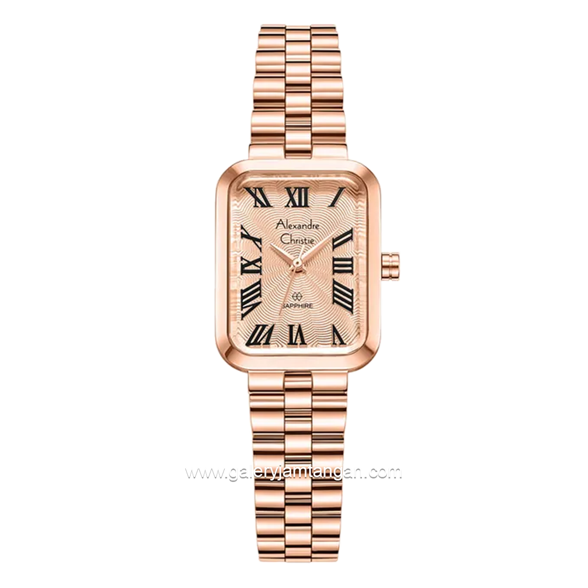 Alexandre Christie AC 2B87 LH Passion Full Rosegold Stainless Steel