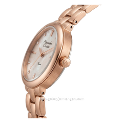 Alexandre Christie Passion AC 2C15 LH BRGMD Ladies Rosegold Stainless Steel Strap