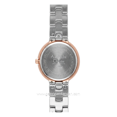 Alexandre Christie Passion AC 2C15 LH BTRMS Ladies MOP Dial Dual Tone Stainless Steel Strap