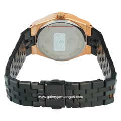 Alexandre Christie Passion AC 2C19 BFBBRBA Multifunction Black Rosegold Stainless Steel Strap