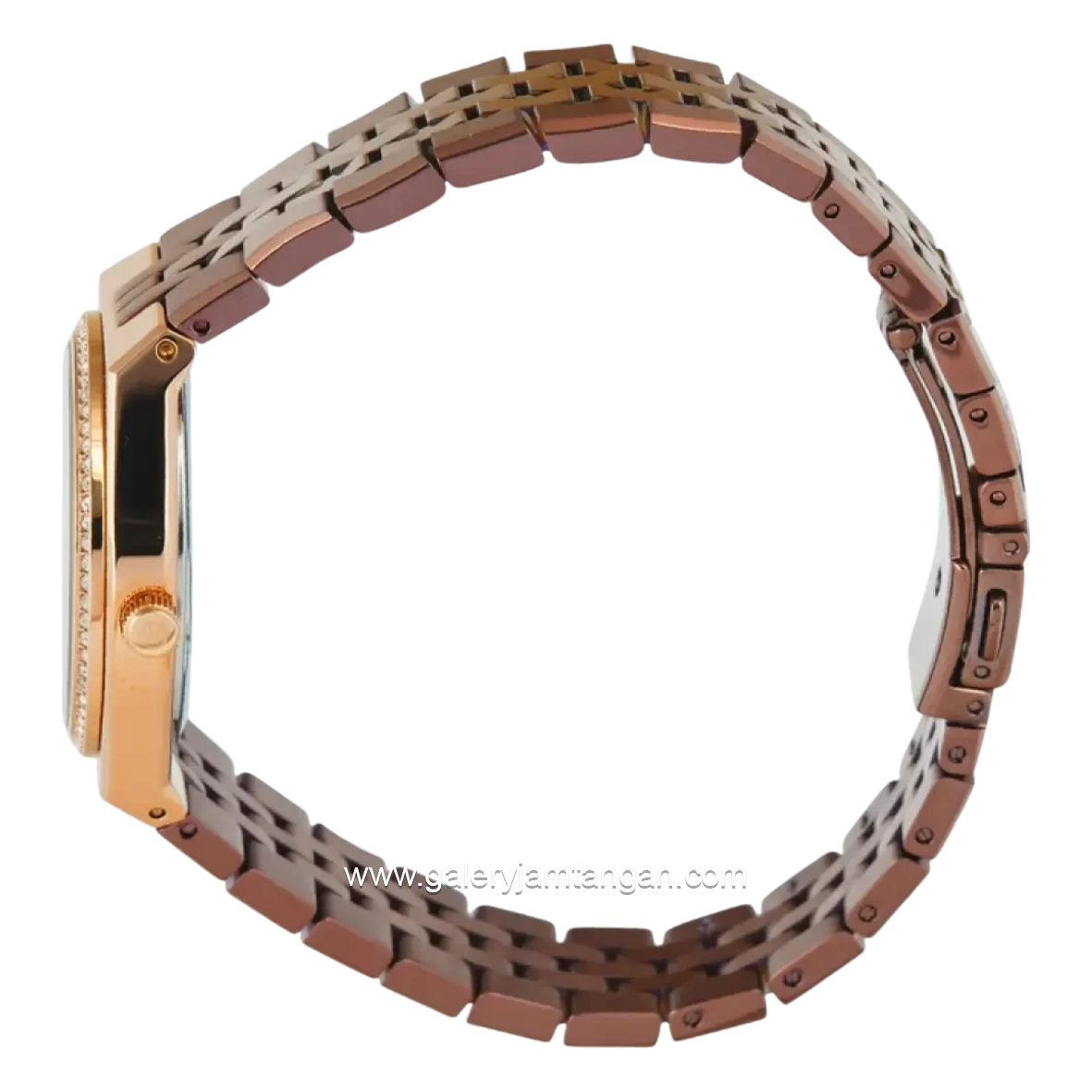 Alexandre Christie Passion AC 2C19 BF BROBO Multifunction Brown Dial Brown Stainless Steel Strap