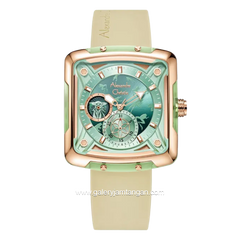 Alexandre Christie X Star Wars AC 3030 BFRGU1 Ladies Grogu Edition Rubber Strap Limited Edition