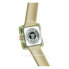Alexandre Christie X Star Wars AC 3030 BFRGU1 Ladies Grogu Edition Rubber Strap Limited Edition