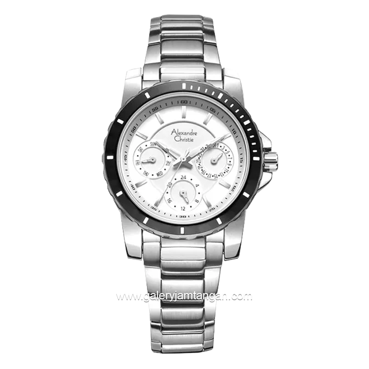 Alexandre Christie Passion AC 6141 BF Silver Chronograph Stainless Steel