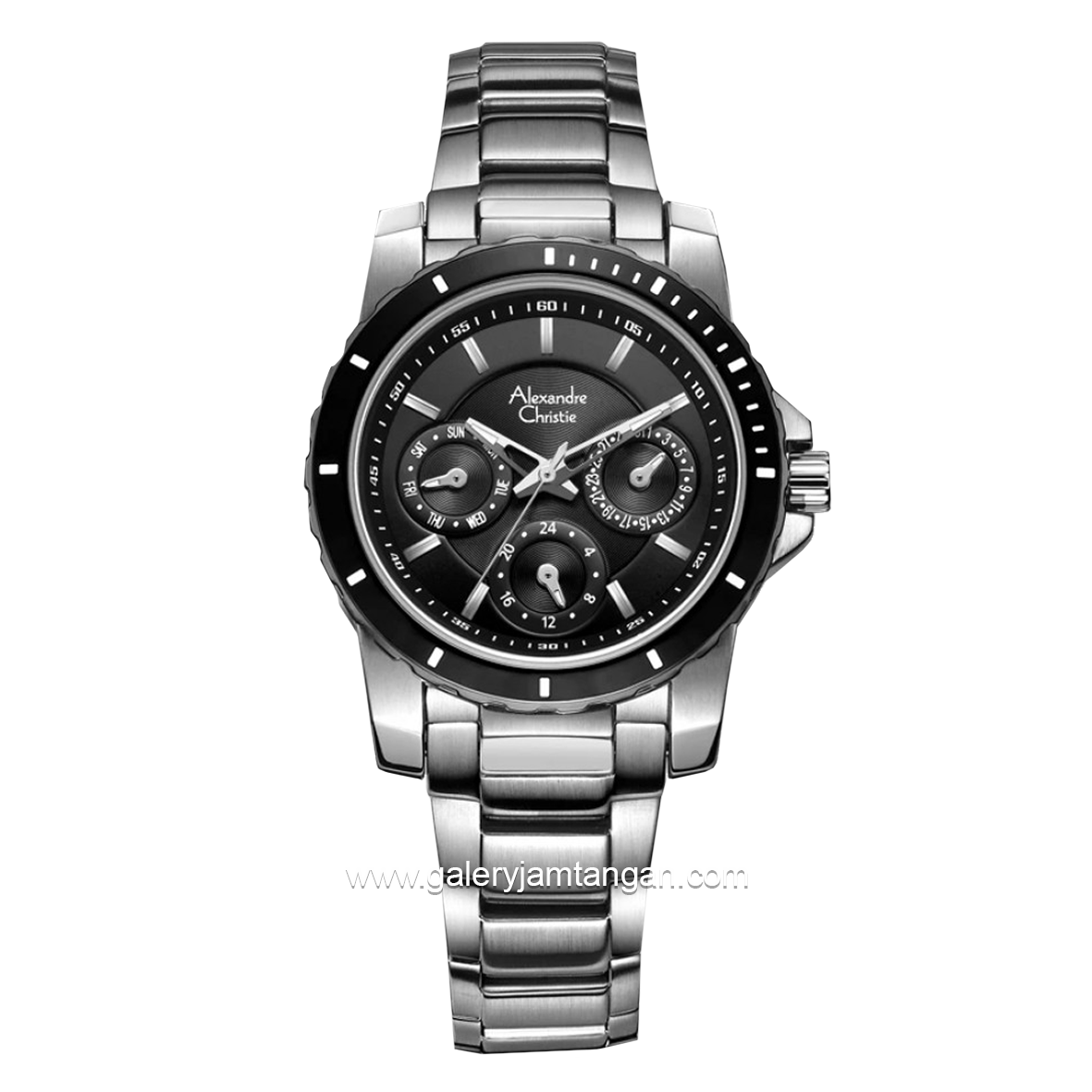 Alexandre Christie Passion AC 6141 BF Silver Chronograph Stainless Steel Stap