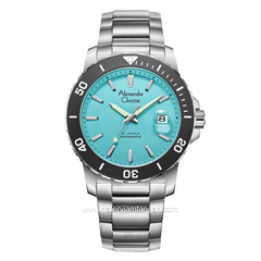 ALEXANDRE CHRISTIE AC 6141 MA Men Silver Dial Blue Automatic Stainless Steel