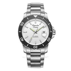 ALEXANDRE CHRISTIE AC 6141 MA Men Silver Dial Red Automatic Stainless Steel