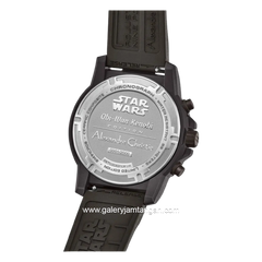 Alexandre Christie X Star Wars AC 6141 MCROB1 Obiwan Kenobi Edition Limited Edition Brown Rubber Strap