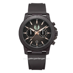 Alexandre Christie X Star Wars AC 6141 MCROB1 Obiwan Kenobi Edition Limited Edition Brown Rubber Strap