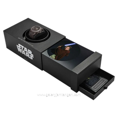 Alexandre Christie X Star Wars AC 6141 MCROB1 Obiwan Kenobi Edition Limited Edition Brown Rubber Strap