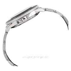 Alexandre Christie AC 6141 MD Silver Dial Black Stainless Steel