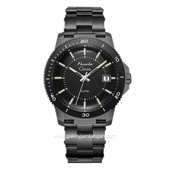 Alexandre Christie AC 6141 MD Full Black Stainless Steel