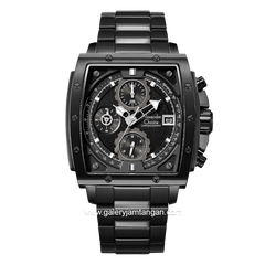 Alexandre Christie AC 6376 MC Chronograph Black Stainless Steel Strap
