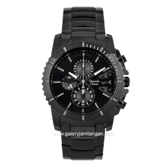 Alexandre Christie AC 6455 MC Black Chronograph Stainless Steel