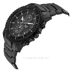 Alexandre Christie AC 6455 MC Black Chronograph Stainless Steel