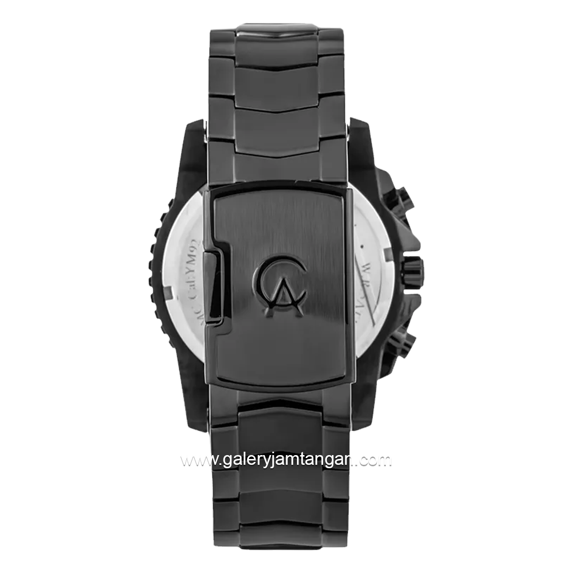 Alexandre Christie AC 6455 MC Black Chronograph Stainless Steel