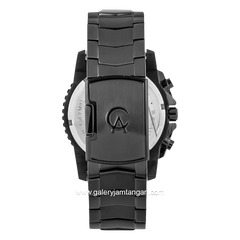 Alexandre Christie AC 6455 MC Black Chronograph Stainless Steel