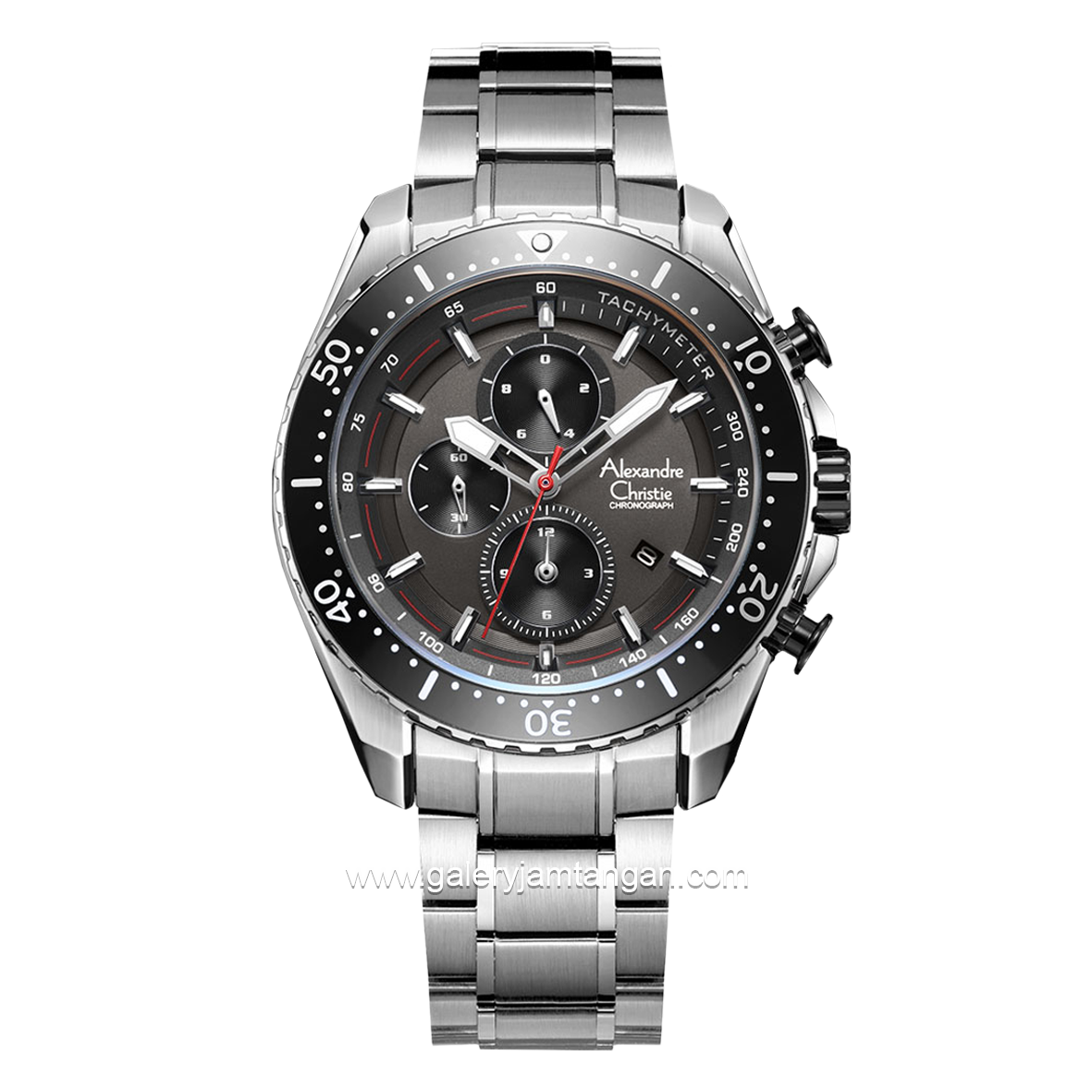Alexandre Christie AC 6503 MC Silver Chronograph Stainless Steel