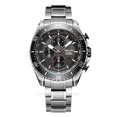 Alexandre Christie AC 6503 MC Silver Chronograph Stainless Steel