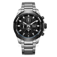 Alexandre Christie AC 6523 MC Silver Chronograph Stainless Steel Strap