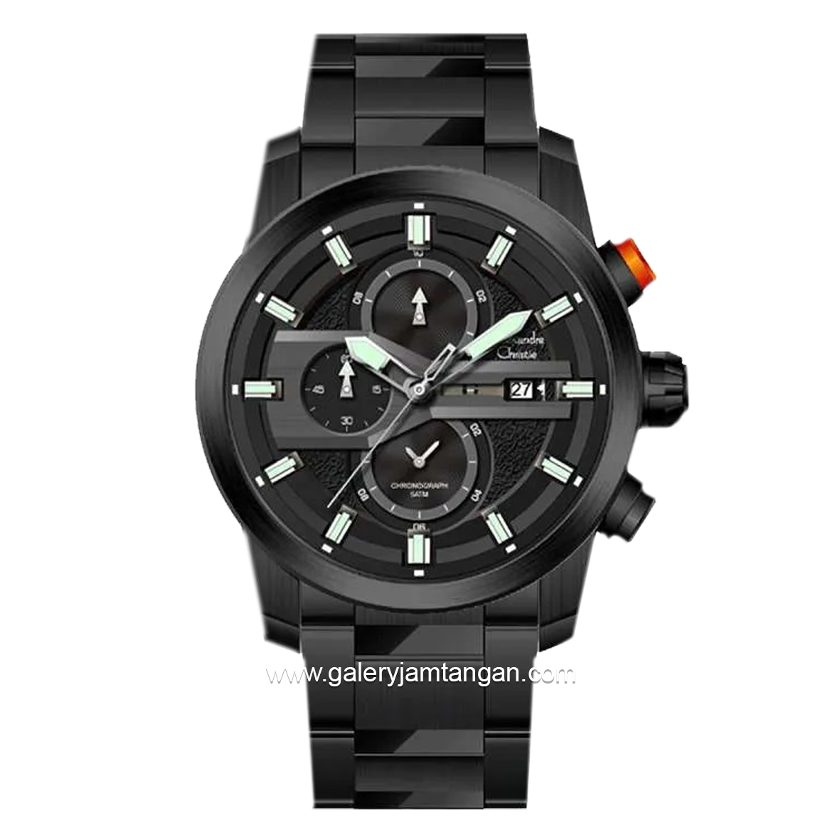 Alexandre Christie AC 6562 MC Black Stainless Steel