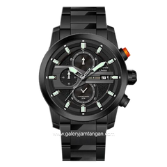 Alexandre Christie AC 6562 MC Black Stainless Steel