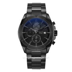 Alexandre Christie AC 6596 MC Black Chronograph Stainless Steel