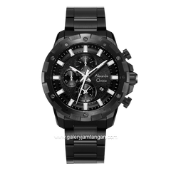 Alexandre Christie AC 6602 MC Black Stainless Steel