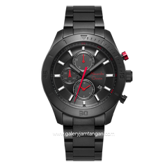 Alexandre Christie AC 6603 MC Black List Red Chronograph Stainless Steel