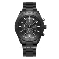 Alexandre Christie AC 6603 MC Black Chronograph Stainless Steel