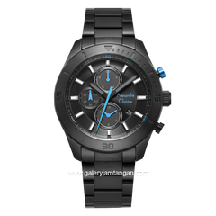 Alexandre Christie AC 6603 MC Black List Blue Chronograph Stainless Steel